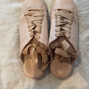 Coach 1941 shearling slip on sneakers